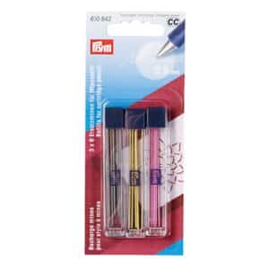 Prym - Refills for cartridge pencil, Ø 0.9mm, assorted colours