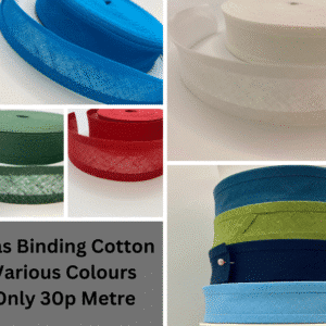 Bias Binding - Cotton - 25mm