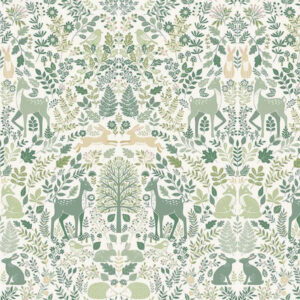 Makower - Foxwood Dusk Trail - Green/Cream