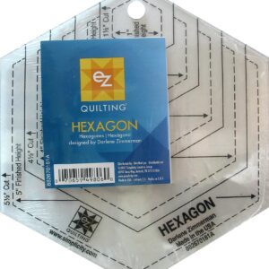 EZ Hexagon Acrylic Template