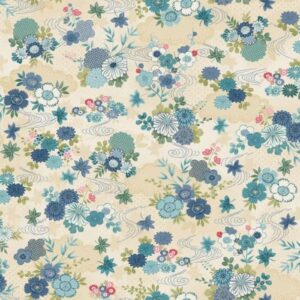 Kasumi Harmony Cream by Makower - 100% Cotton