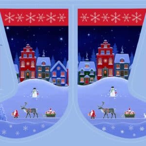 Lewis & Irene Tomtens Stocking Panel