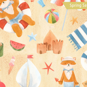 Little Johnny Beach Day - 100% Cotton