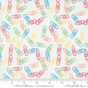 Moda Back to School Paperclips - 100% Cotton