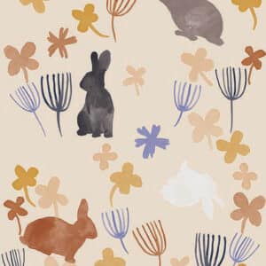 Bunny Sea Breeze Lucky - 100% Cotton