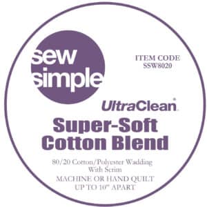 Sew Simple 80/20 Wadding - 90 Inches wide
