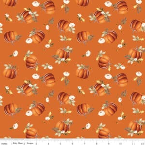 Riley Blake Shades of Autumn Pumpkins - 100% Cotton