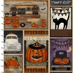 Spooky Night Fabric Patchwork