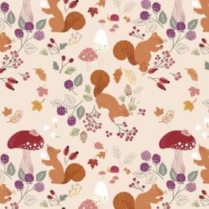 Lewis & Irene Squirrel's Tale on Cream