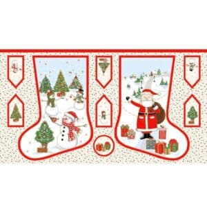 Makower Christmas Jolly Stocking