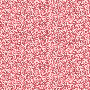Makower Scandi Christmas Holly Red