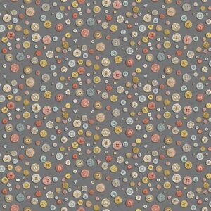 Atelier Couture- Buttons Grey - By Makower