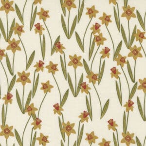Moda - Bee Garden - Daffodils Metallic 48413-11M